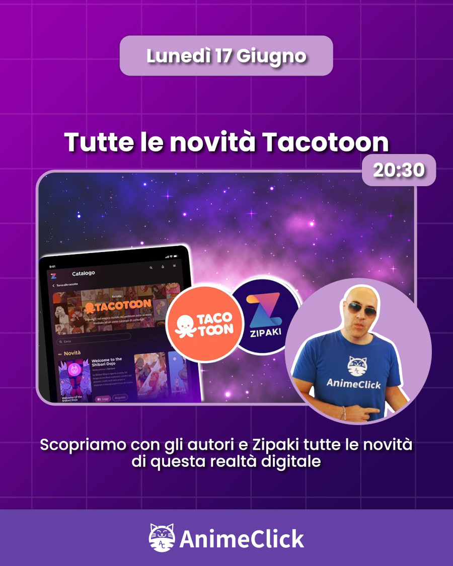 AnimeClick su Twitch: programma dal 17 al 23 giugno AnimeClick su Twitch: programma dal 17 al 23 giugno